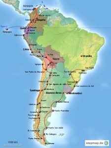 Panam Route Südamerika